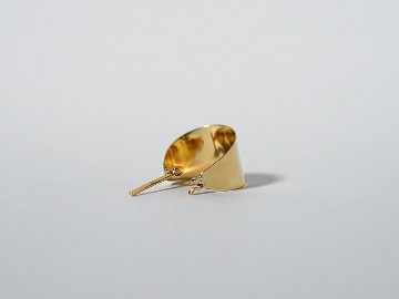 K18 ホイル フープピアス rpakr217423の画像