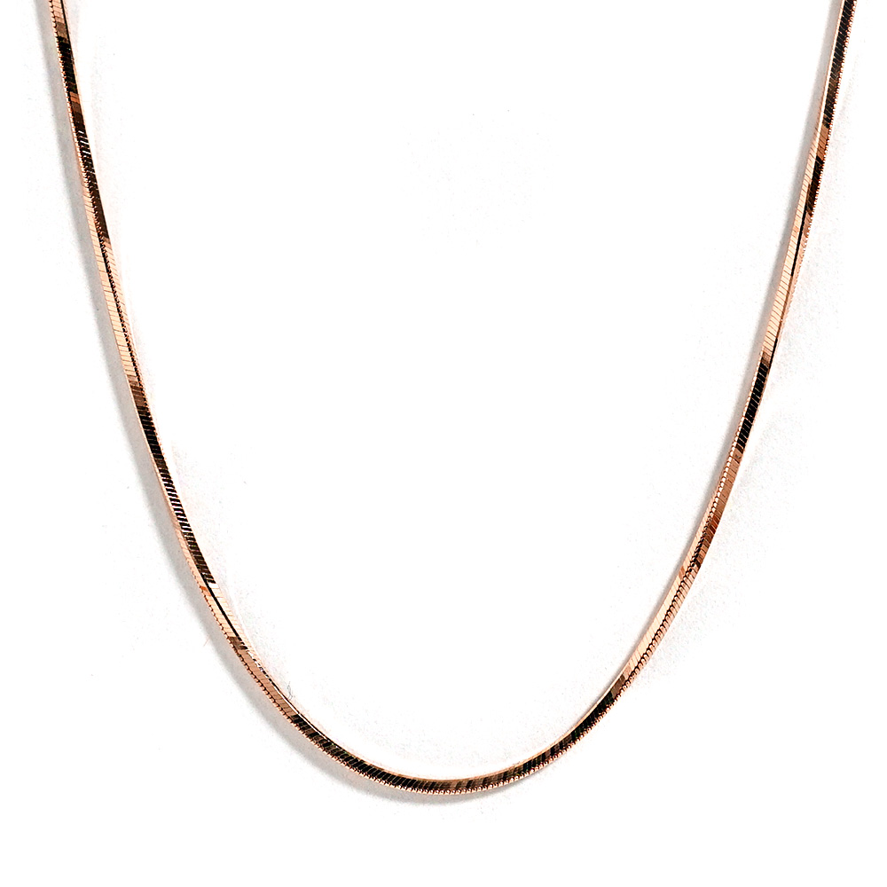 スネークチェーン ネックレス k18 K18 スネーク ネックレスチェーン 0.7mm