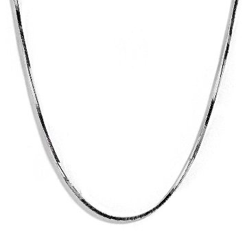 K18 スネーク ネックレスチェーン 0.7mm