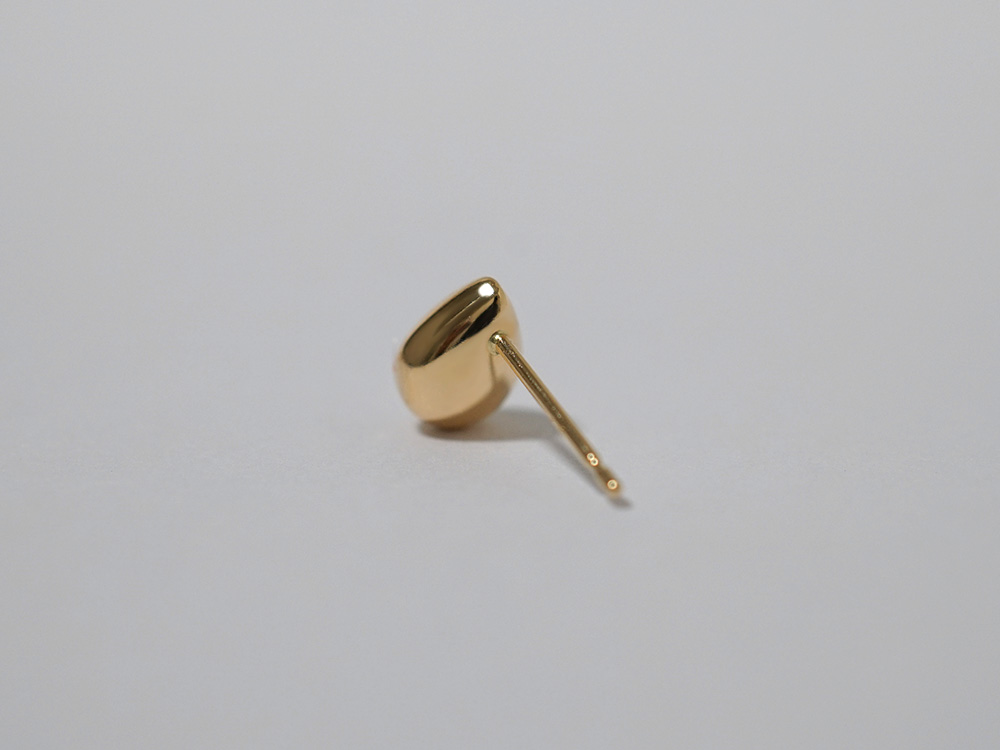 K18 露 ラージ ピアス rpaub8023の画像