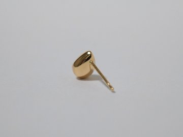 K18 露 ラージ ピアス rpaub8023の画像