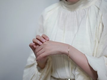 K18 スネーク チェーン ブレスレット