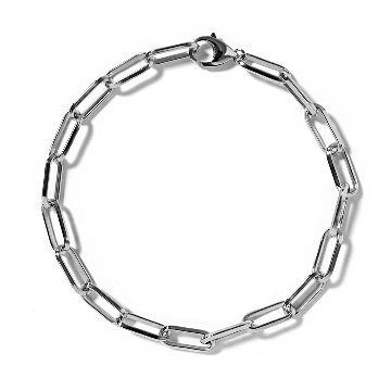 K18 クリップ チェーン ブレスレット 5.4mm