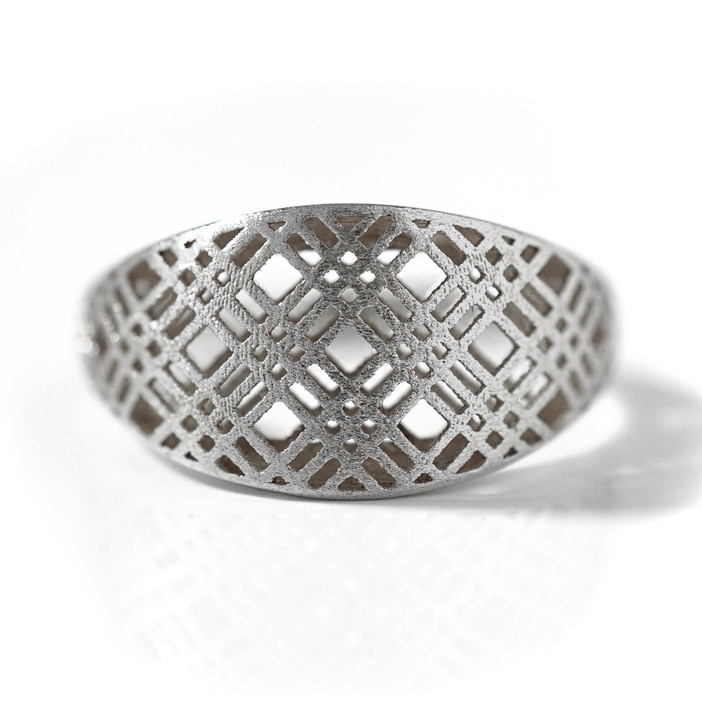 K18 シャドーチェック リング rpj1074t22の画像