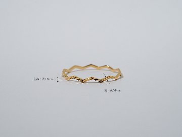 K18 ヤマジ リング rpj0002b22の画像