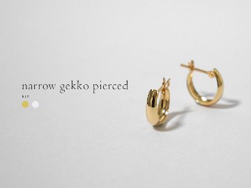 K18 ナロー ゲッコー ピアス rpakr200223の画像