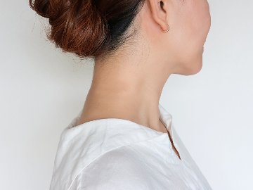 K18 ナロー ゲッコー ピアス rpakr200223の画像