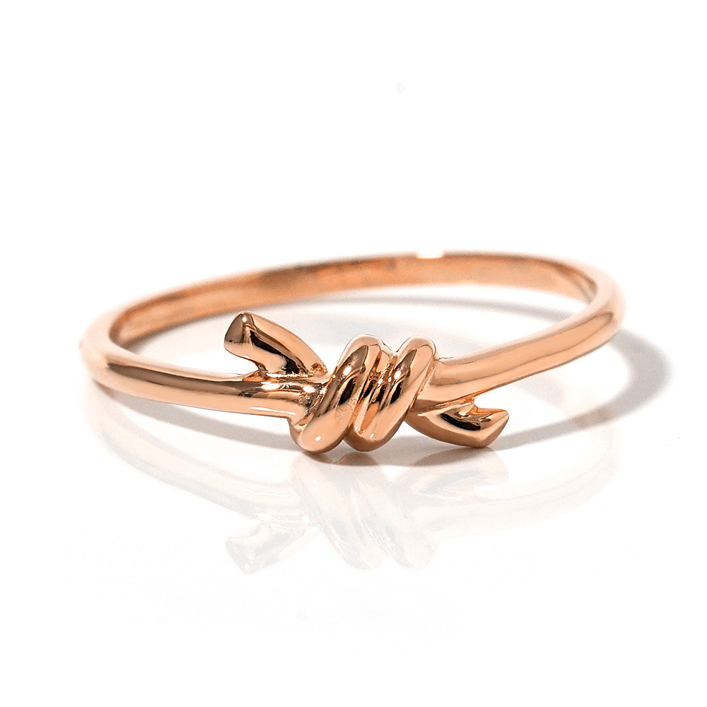 K18 フィッシャーマンズ ノット リング