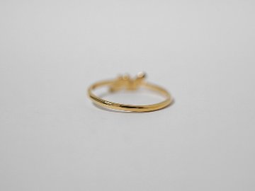 K18 フィッシャーマンズ ノット リング rpa3527122の画像
