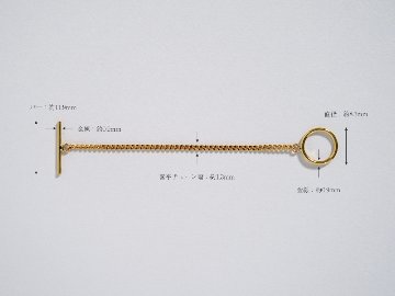 K18 マンテル チェーンリング rph26643322の画像