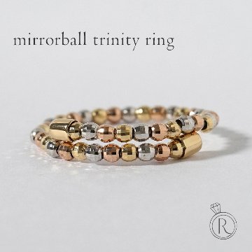 K18 ミラーボール トリニティ リング rpj2859b22の画像