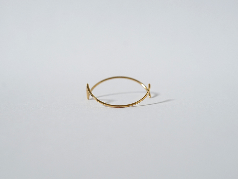 K18 アルテルノ フープピアス rpj1878a23の画像