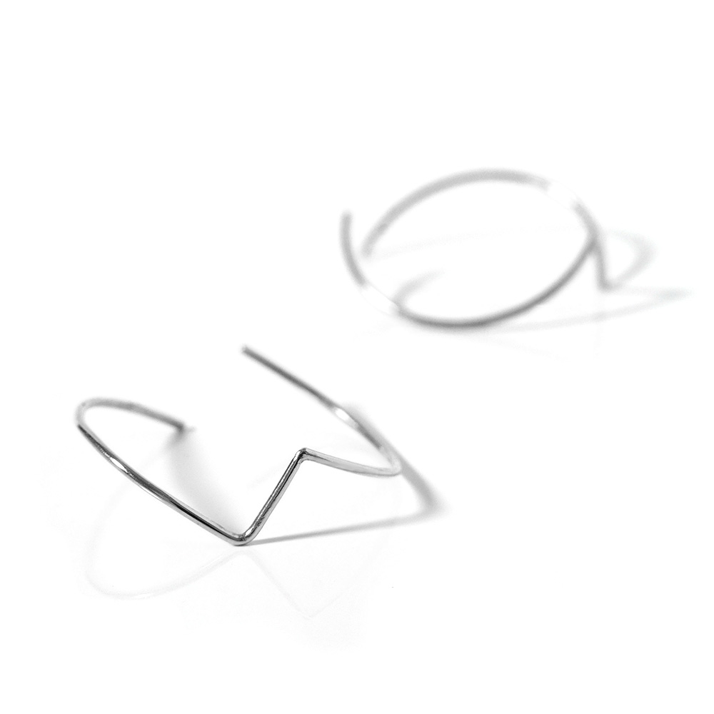 K18 アルテルノ フープピアス rpj1878a23の画像