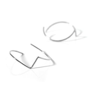 K18 アルテルノ フープピアス rpj1878a23の画像