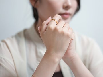 K18 ロープ チェーンリング 2.7mm rpu100122の画像
