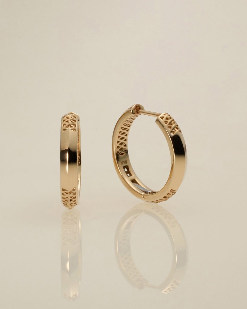 K10 バンブー フープピアス vg23e0909tの画像