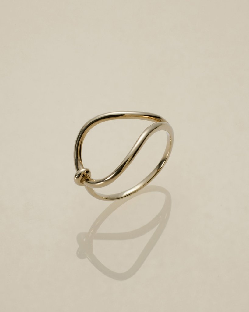 K10 むすび スキンリング ゴールド vg23r2408aの画像