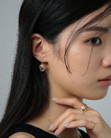 K10 ランタン パール ピアス vg23e1669tの画像