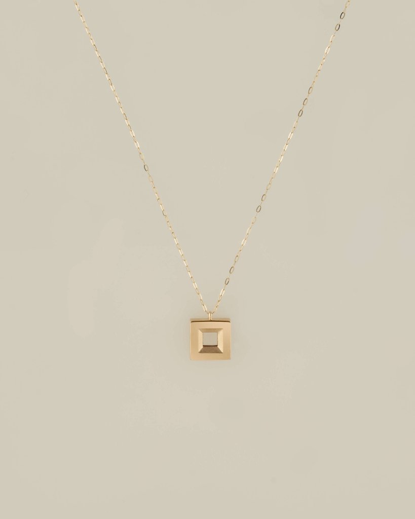 K18 キャンバス ネックレス vz23n0500aの画像