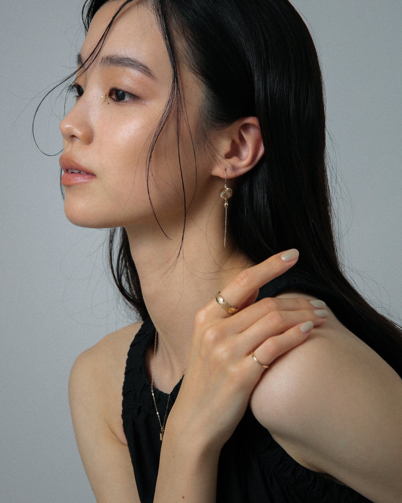 K18 キャンバス ネックレス vz23n0500aの画像