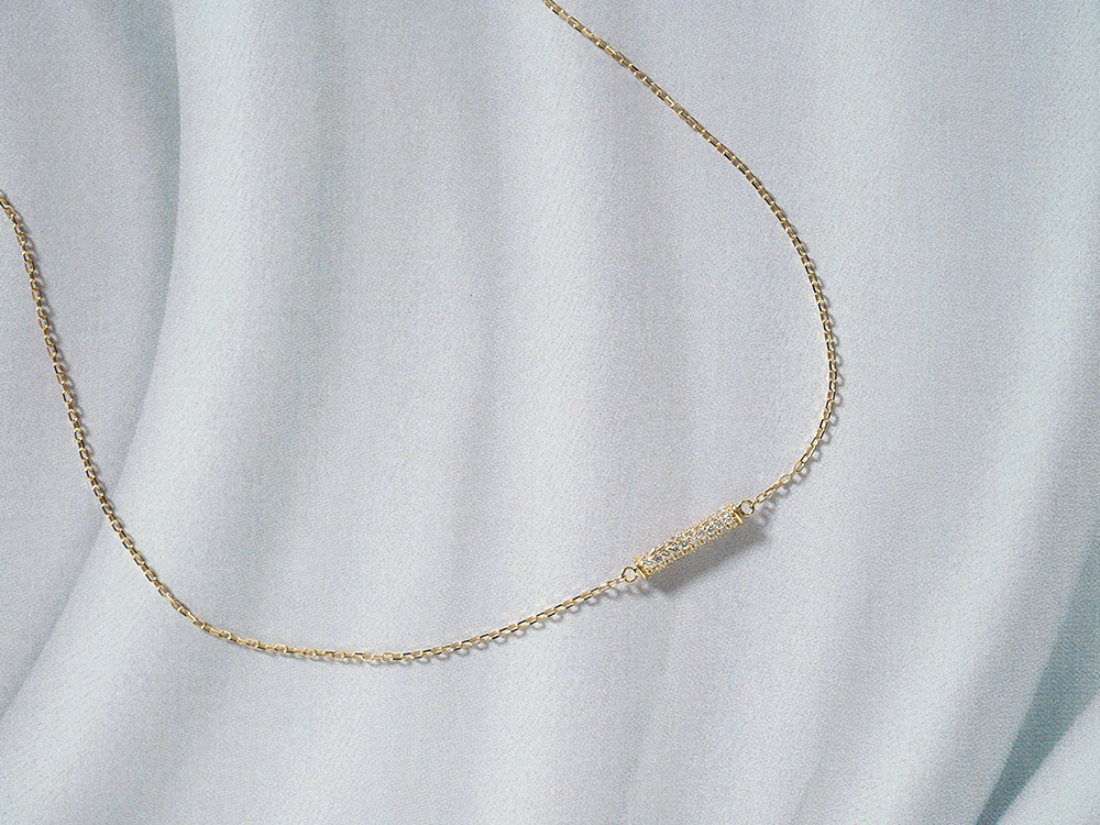 K18 キルクム ダイヤモンド パヴェ ネックレス rph63388821の画像