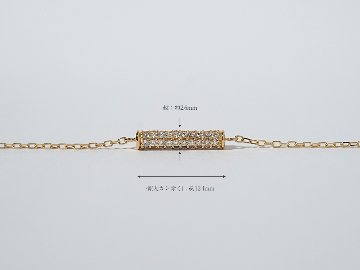 K18 キルクム ダイヤモンド パヴェ ネックレス rph63388821の画像