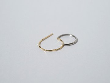 K18/Pt ビーナエ ルーチェス フープピアス rph43714123の画像
