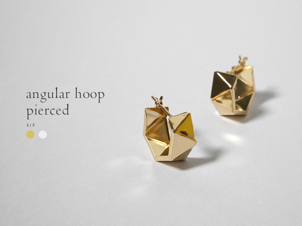 K18 アングラー フープピアス rpakr219023の画像