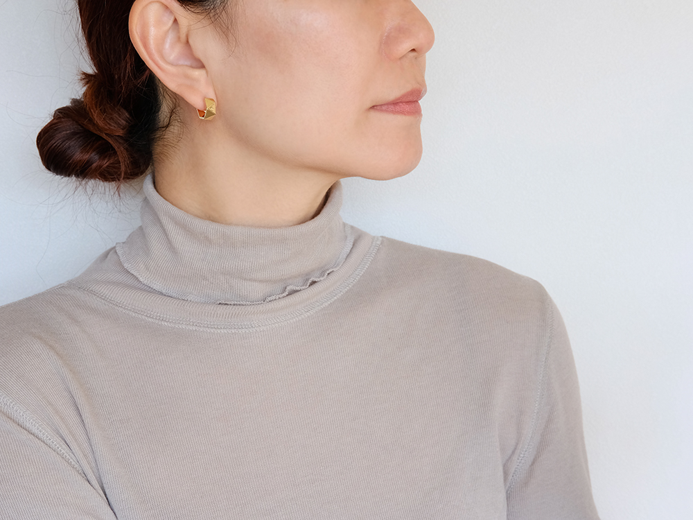 K18 アングラー フープピアス rpakr219023の画像