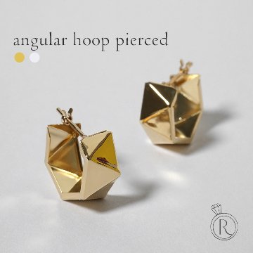 K18 アングラー フープピアス rpakr219023の画像