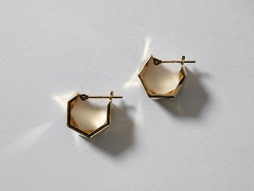 K18 アングラー フープピアス rpakr219023の画像