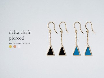 K18 デルタ チェーンピアス rph43716623の画像