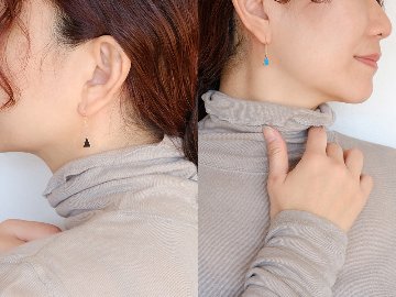 K18 デルタ チェーンピアス rph43716623の画像