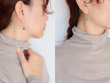 K18 デルタ チェーンピアス rph43716623の画像