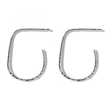 K18 ハーフ ドロップ スタッド ピアス rph43231323の画像