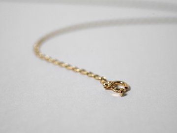 K18 ツイスト エクレア ネックレスチェーン 1.8mm rpu101921の画像