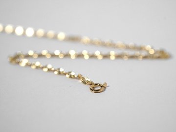 K18 ルナ ネックレスチェーン 2.7mm rpu101821の画像