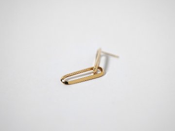 K18 ロングラディアント チェーンピアス rpu100323の画像