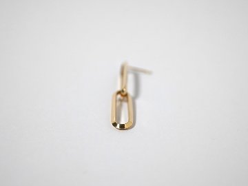 K18 ロングラディアント チェーンピアス rpu100323の画像