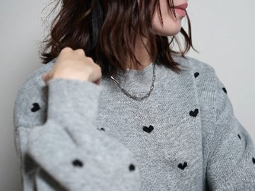 Pt ペーパークリップ ネックレスチェーン 4.4mm rpu102021の画像