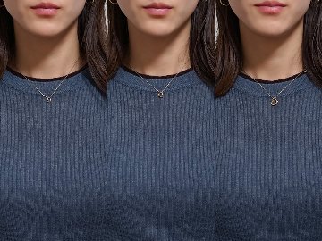 K18 オープン ハート ペンダントトップ rph63543821の画像