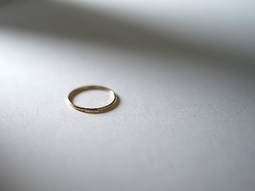 K18 シン リング 1.2mm rpaub9422の画像