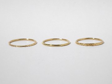 K18 シン リング 1.2mm rpaub9422の画像