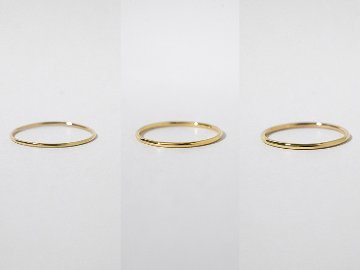K18 シン リング 0.8mm rpaub9322の画像