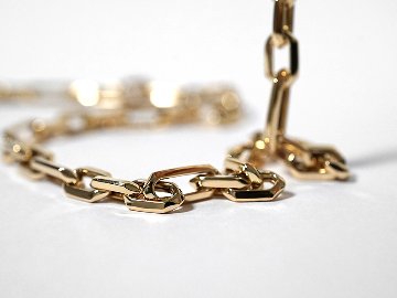 K18 ラディアント フィガロ ネックレスチェーン 5.6mm rpu102221の画像