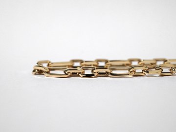 K18 ラディアント フィガロ ネックレスチェーン 5.6mm rpu102221の画像