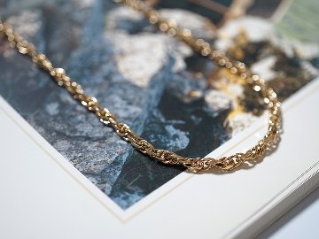 K18 ドッピア ネックレスチェーン 4.5mm rpu102321の画像