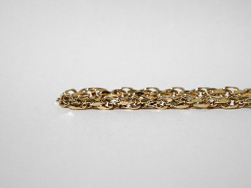 K18 ドッピア ネックレスチェーン 4.5mm rpu102321の画像