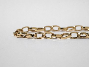 K18 トルシオーネ ネックレスチェーン 5.4mm rpu102421の画像
