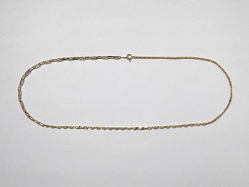 K18 トリプレクス ネックレスチェーン rpu102721の画像